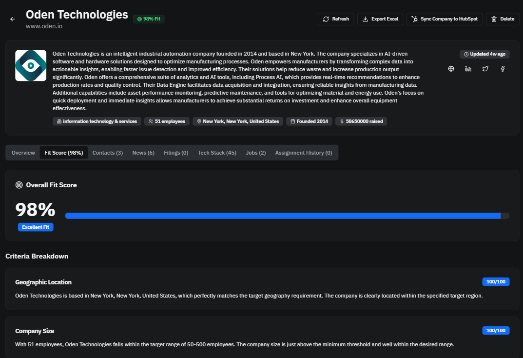 Intelligent Dossier project preview